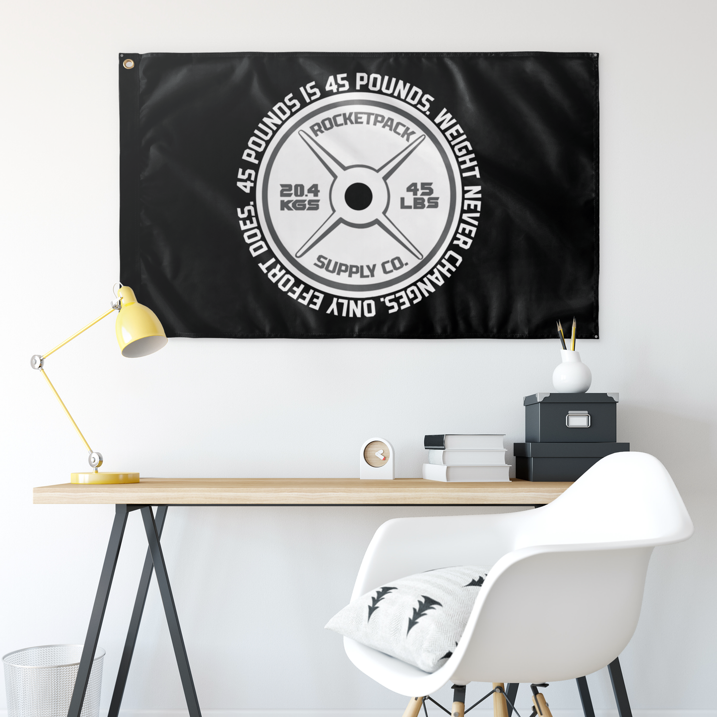 WEIGHT NEVER CHANGES | GYM FLAG