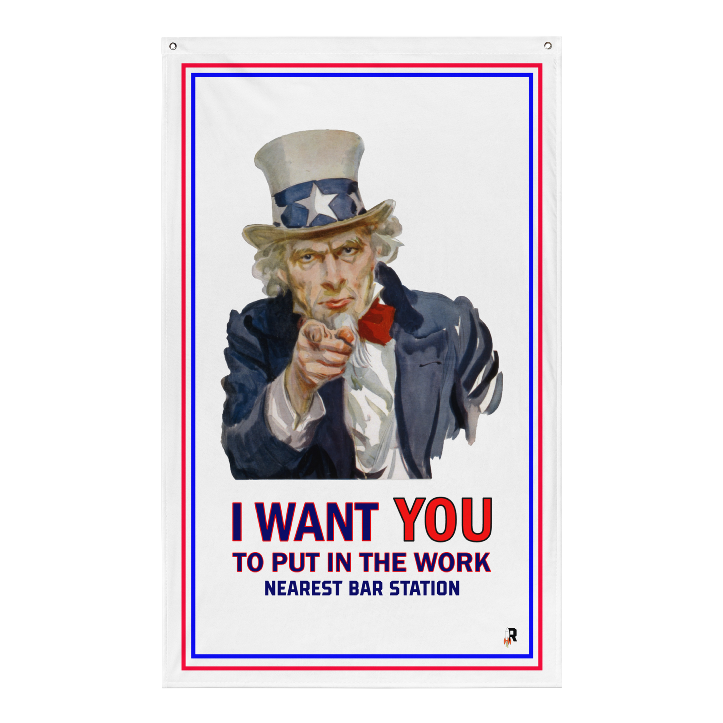 UNCLE SAM WANTS YOU | GYM FLAG