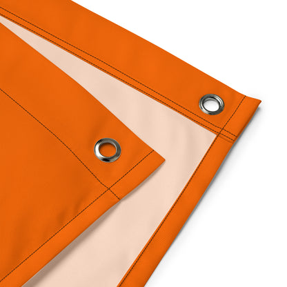 WEIGHT NEVER CHANGES | GYM FLAG | ORANGE