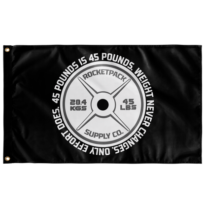 WEIGHT NEVER CHANGES | GYM FLAG