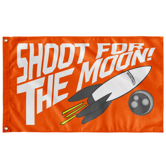 TO THE MOON | GYM FLAG