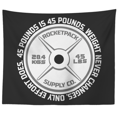 WEIGHT NEVER CHANGES | GYM BANNER